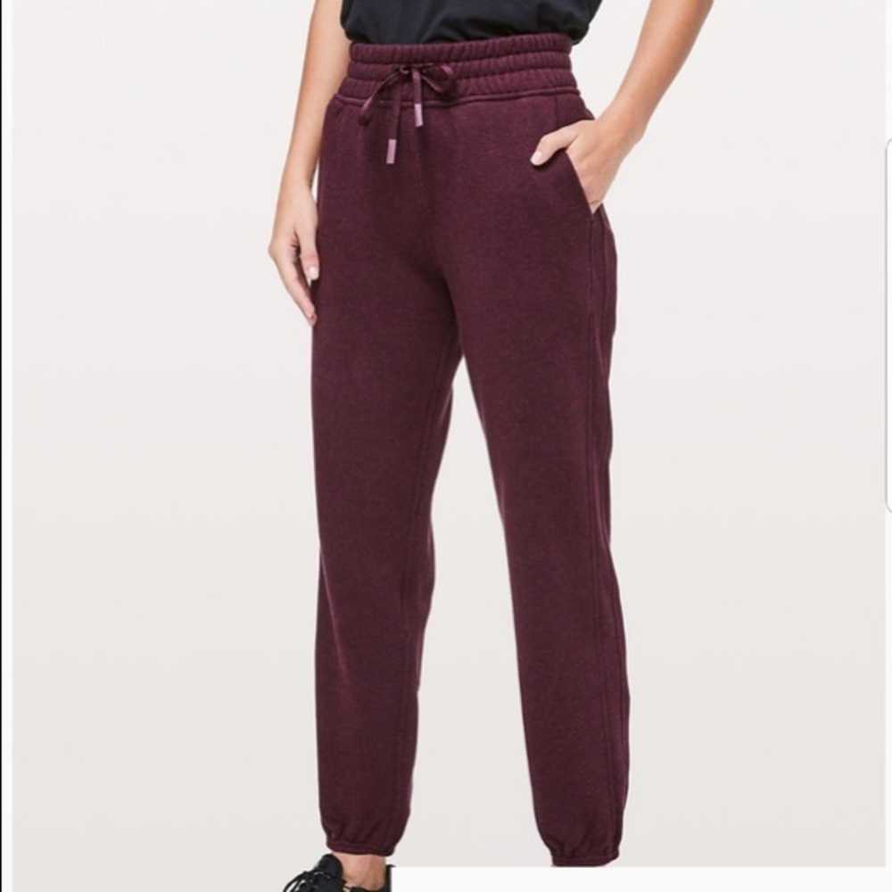Lululemon fleece lined sweatpants size 4